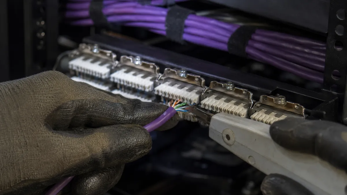 Data cabling Northern Ireland - structured cabling installation for business networks
